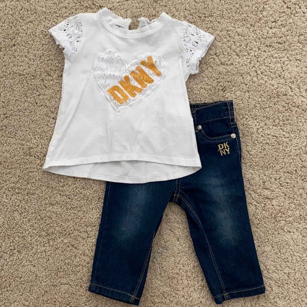 2T DKNY toddler girl outfit